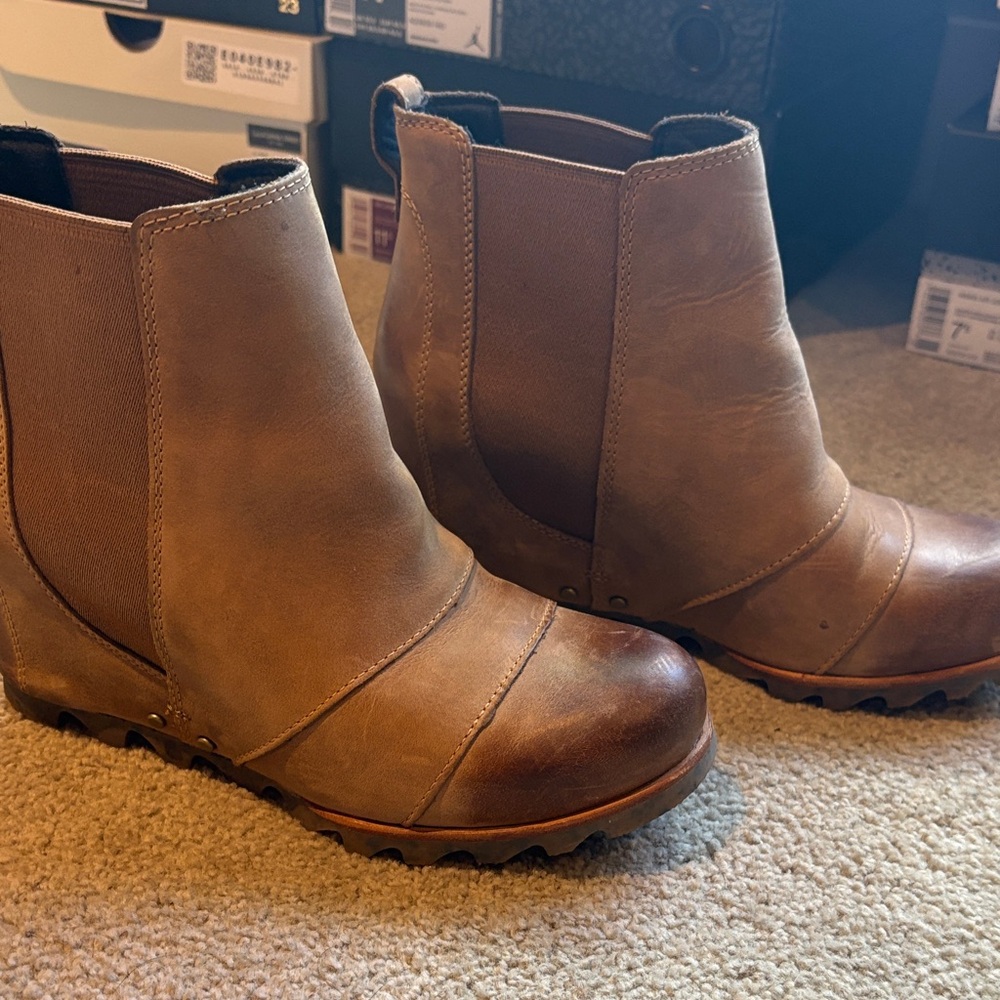 Sorel Women's Brown Ankle Booties
